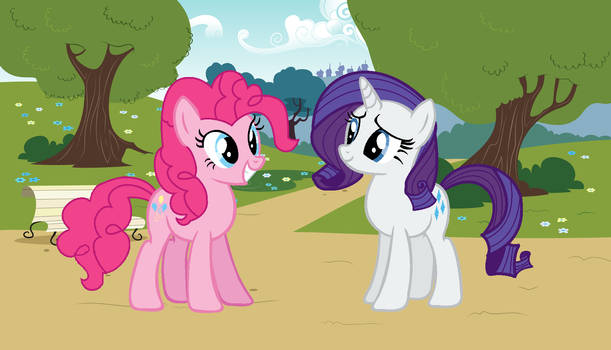 Pinkie Pie Talks to Rarity