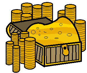Deviantart Gold Box Chest of golden coin by detailedatream1991 on DeviantArt
