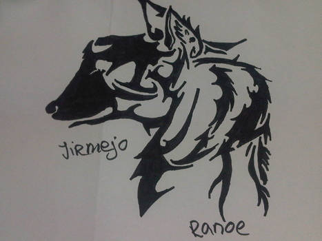 Tribal wolf/dog