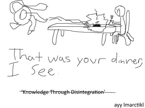 Disintegrated Knowledge 1