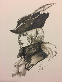 Lady Maria of the Astral Clocktower - Bloodborne