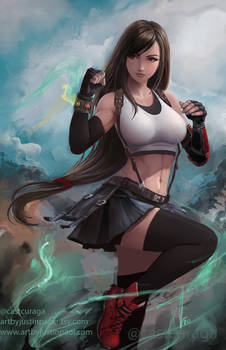 Tifa - Final Fantasy VII Remake *Print Available*