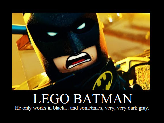 LEGO Batman motivational