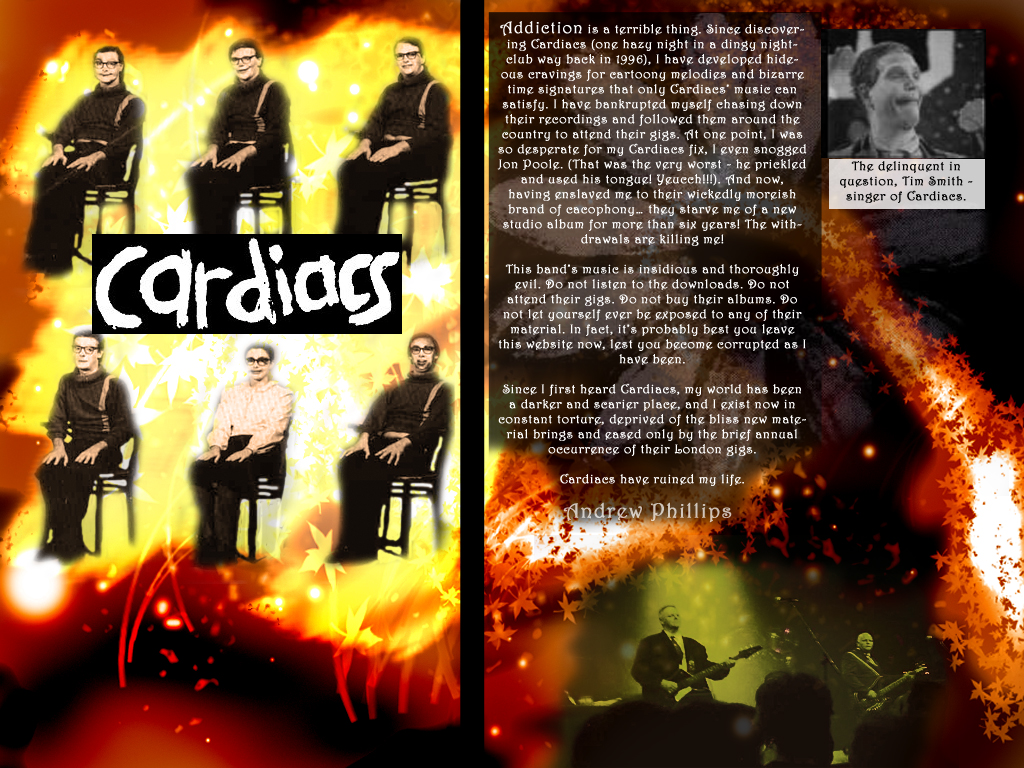 Cardiacs Page Spread