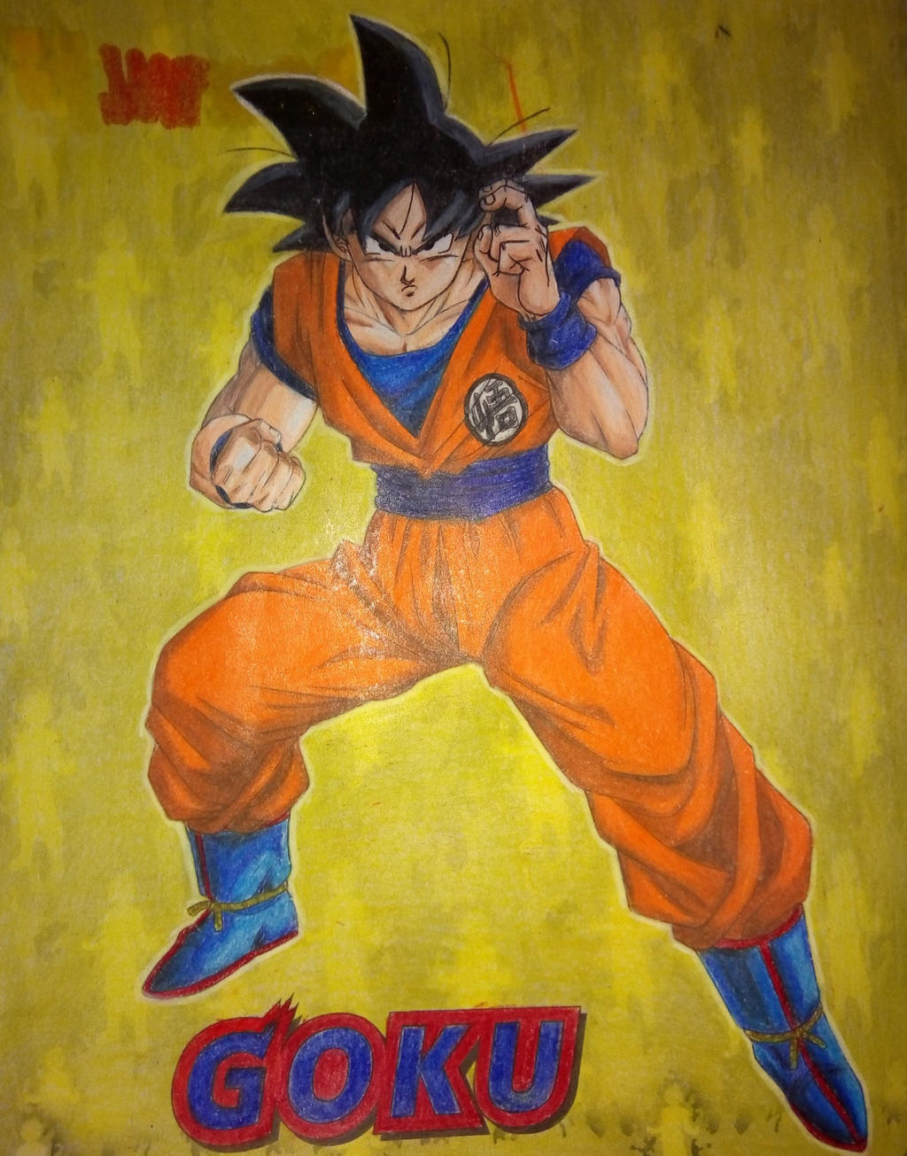 Reto libro de colorear 2: Goku by GACS-Draw on DeviantArt
