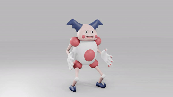 Mr Mime Animation
