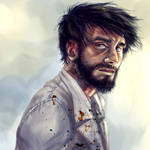 Rattmann portrait by Skellagirl