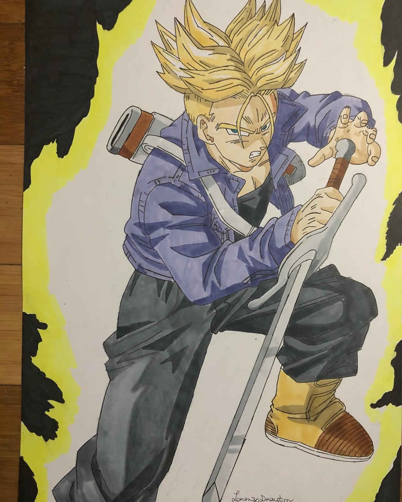 Super Saiyan Future Trunks By HalfBakedPants On DeviantArt super-saiyan-future-trunks-by-halfbakedpants-on-deviantart