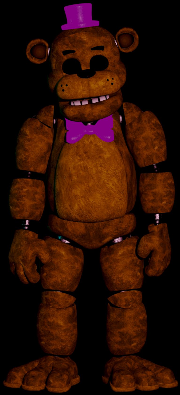 UCN Fredbear by datbasicsfmanimator & Rynfox FBX - Download Free