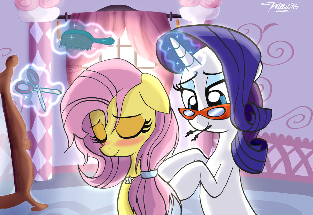 Rarity's Exquisite Makeover Treatment