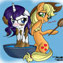 Rarity Doesn't Like Work on the Farm...