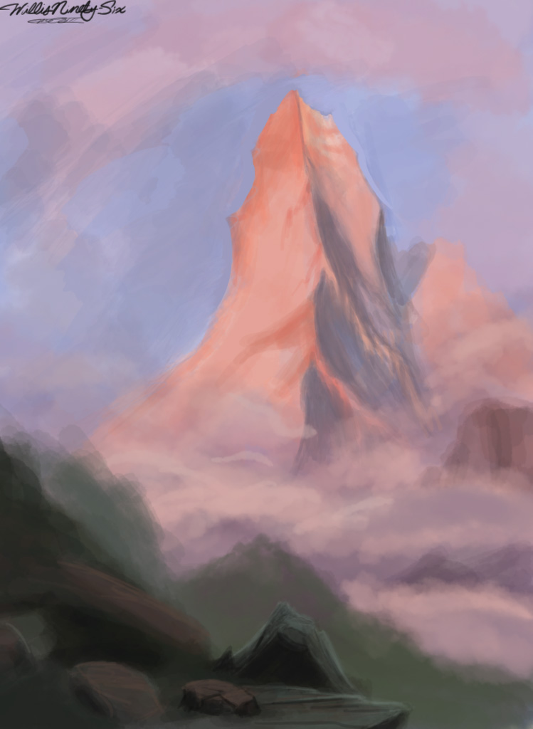 Matterhorn (First Speedpaint Attempt)