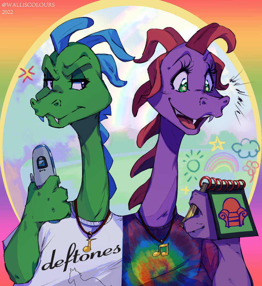 Zak and Aughtsie by wallycolours on DeviantArt