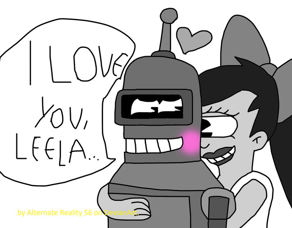 Bender and Leela together