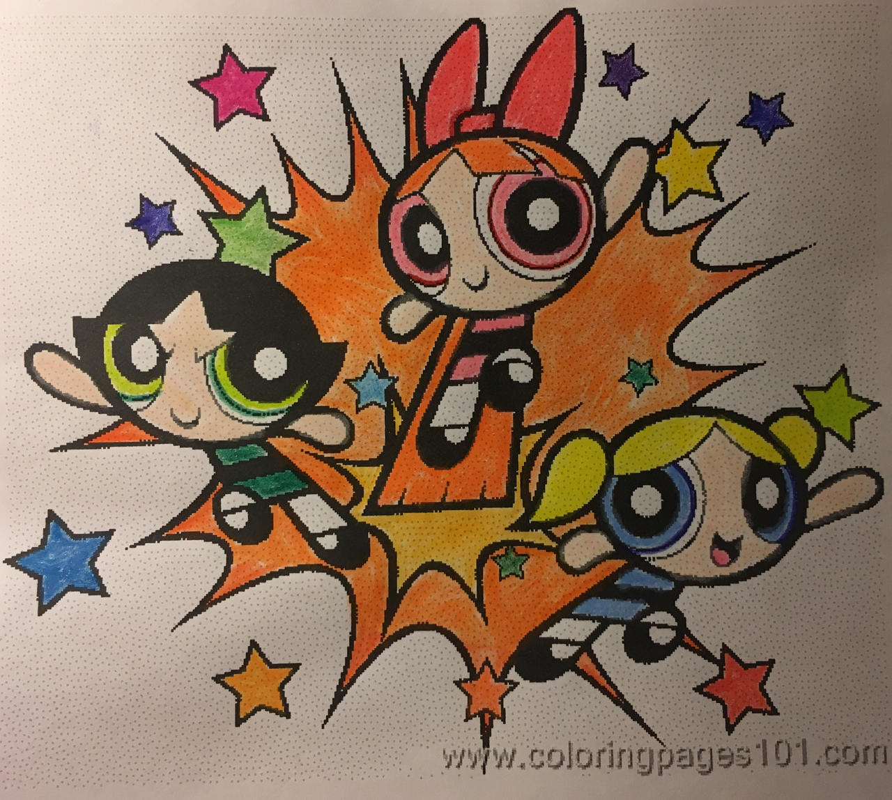 Ppg Coloring Page 1 By Jyusko On Deviantart