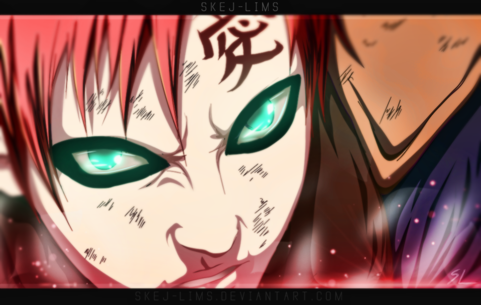 Gaara. Naruto. Manga 661