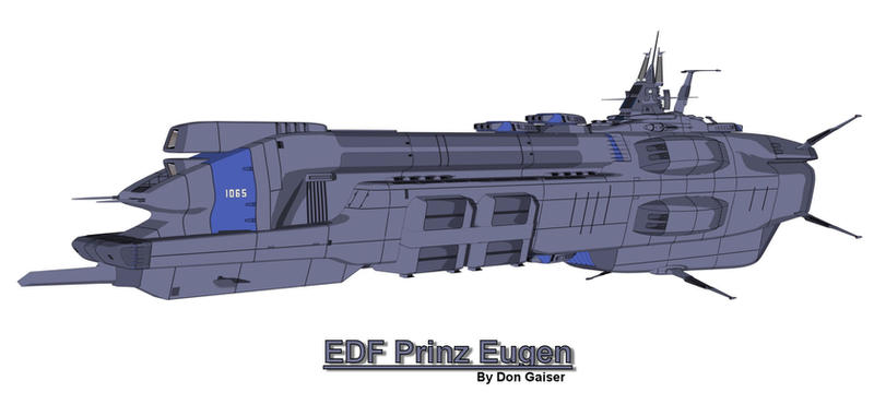 Bismarck-class Space Battleship by ChaosEmperor971 on DeviantArt