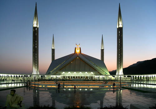 Faisal Mosque, Islamabad, Pakistan