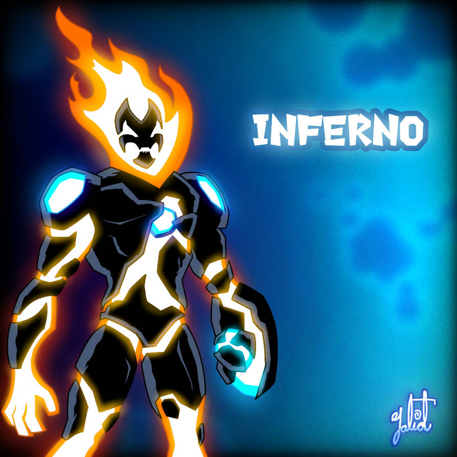 Pytonite Inferno (pyronite hero) - Galiot by TheGaliotArt on DeviantArt