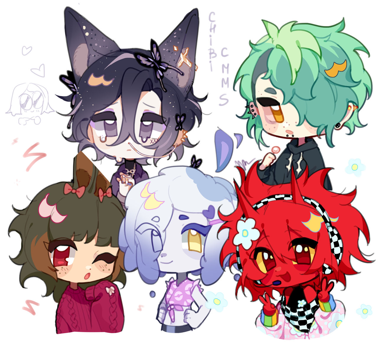 Commission chibi ^-^ by uuuuuuuuuuf on DeviantArt