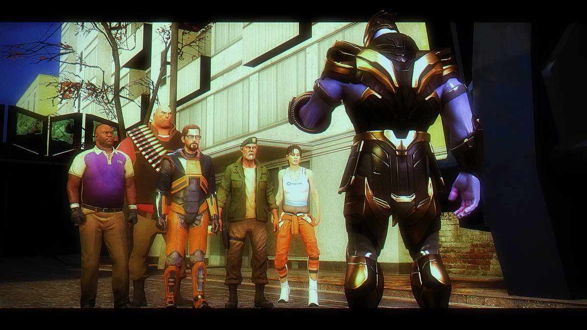 (SFM) Valve Task Force Vs Thanos by OrangeSoda63 on DeviantArt