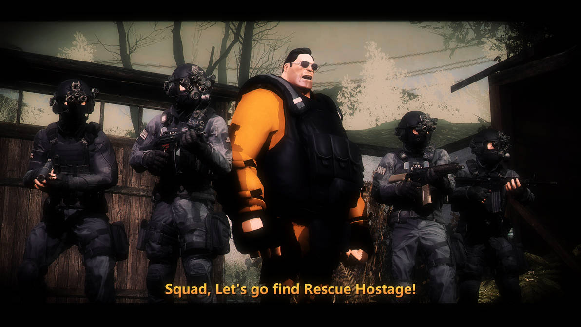 2296 Let Rescue (SFM) Squad, Let Go find Rescue Hostage! by OrangeSoda63 on DeviantArt
