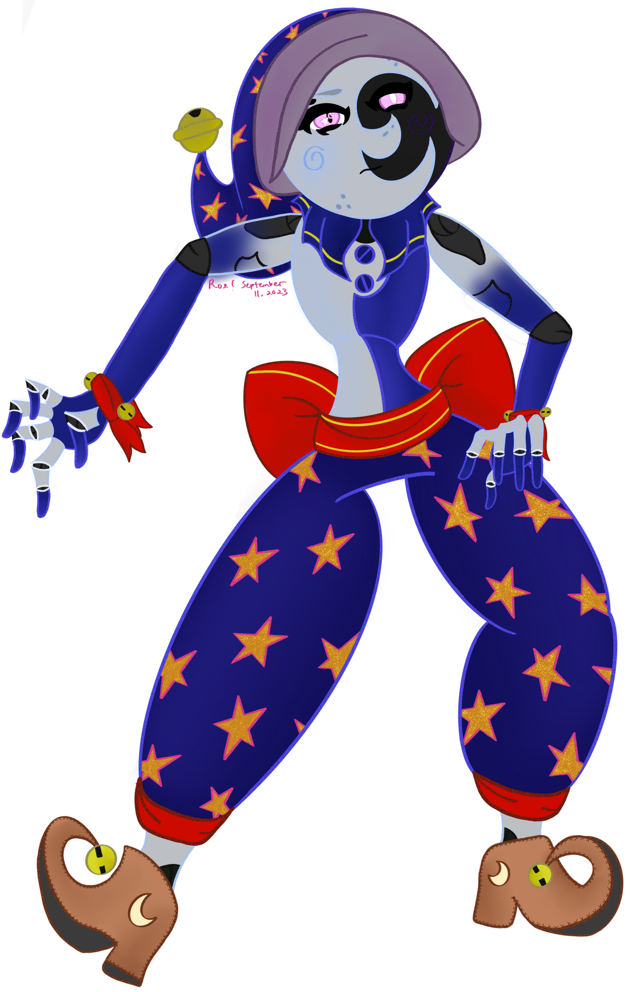Meta Moon Character Moon Reference Art by InstantMashedPotatoe on DeviantArt