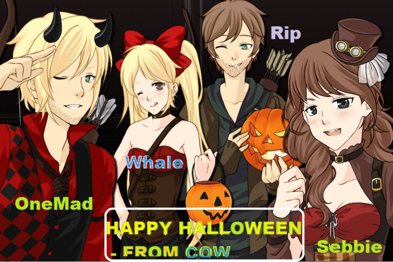 GLITCHED/HAUNTED! CoW Group Picture -(Gif)-