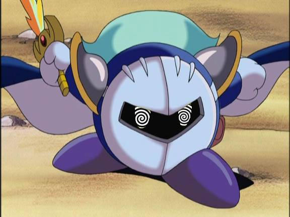Meta Knight completely entranced by DisneyKirbyFan2009 on DeviantArt