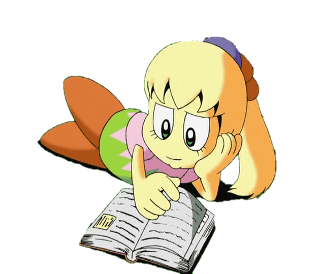 Tiff Reading (PNG) by DisneyKirbyFan2009 on DeviantArt