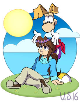 I'I'V: Rayman, Globox, and Indy - Flower Crown