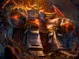 Unicron Destroyer of Worlds