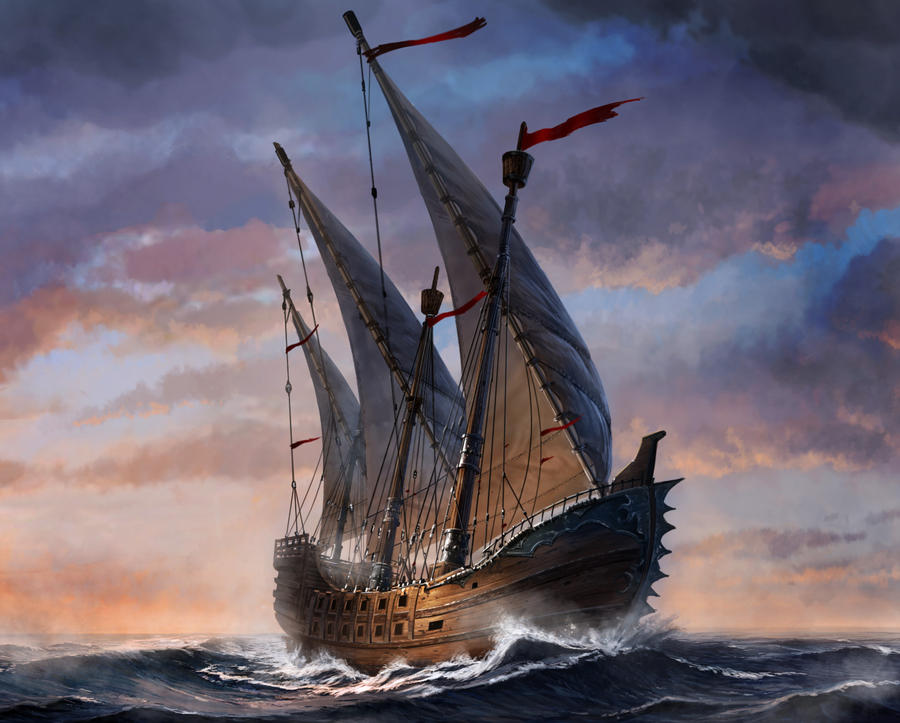 Pirates Age  Card Game illustration_