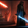 Speculative Last Jedi art: Throne Room battle
