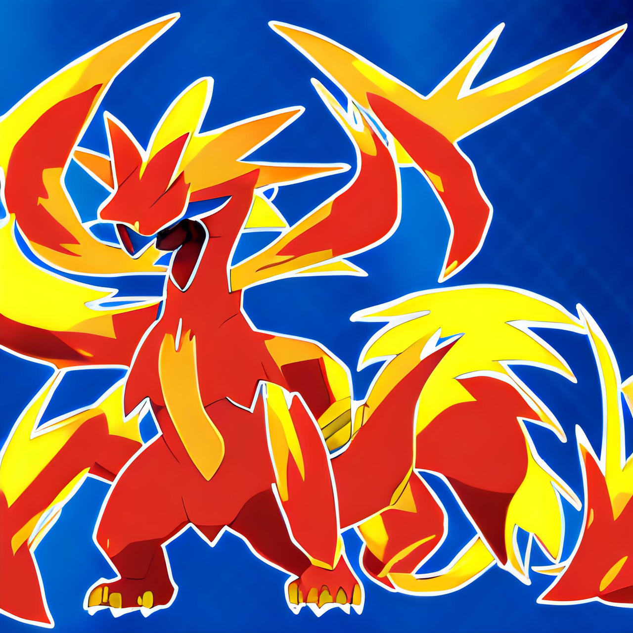 Custom Fire Pokemon DreamUp Creation (Fire Type Pokemon) by TaylorVanhorn on DeviantArt