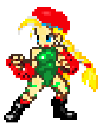 Cammy White fanart Pixel 010 - Illustrations ART street