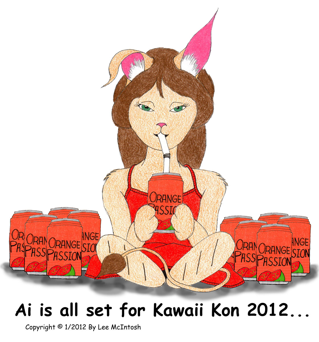 Ai - Kawaii Kon's Mascot