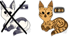 Chibi Cat Adopts (1/2 Open) SALE! by Artfullypretty