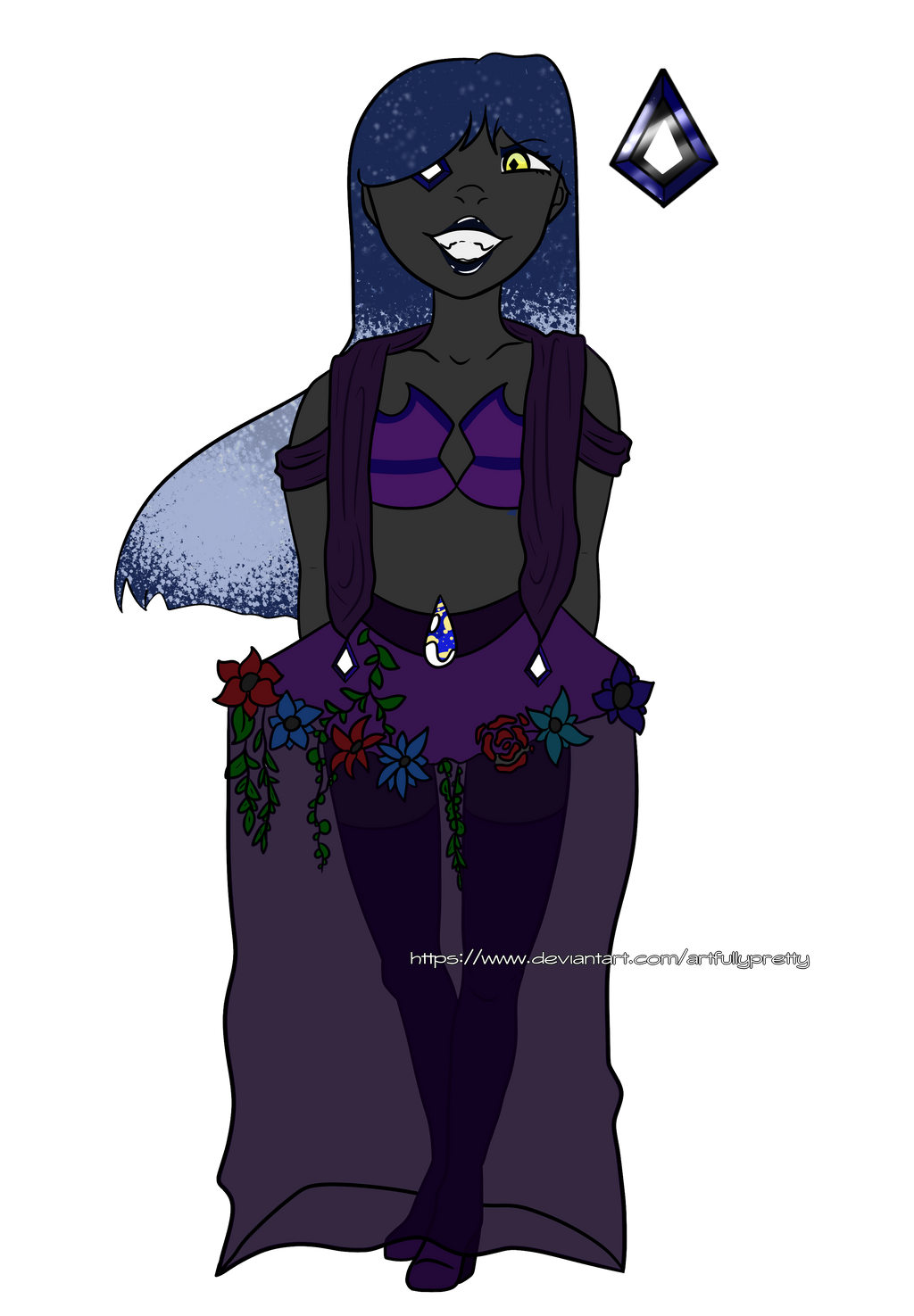 Midnight Diamond by Artfullypretty