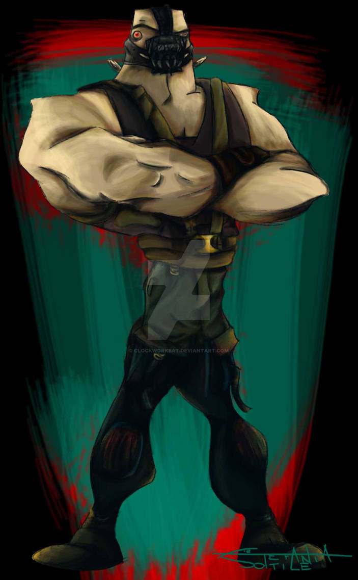 Bane Fan Design Bane fan art by clockworkBAT on DeviantArt