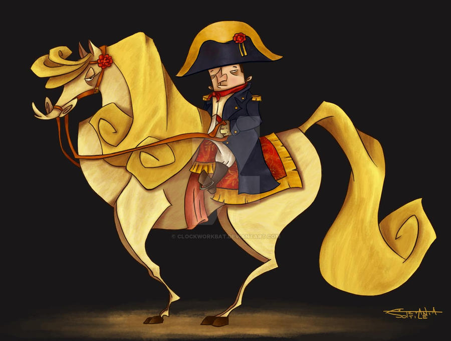 Napoleon and Marengo by clockworkBAT Napoleon and Marengo by clockworkBAT