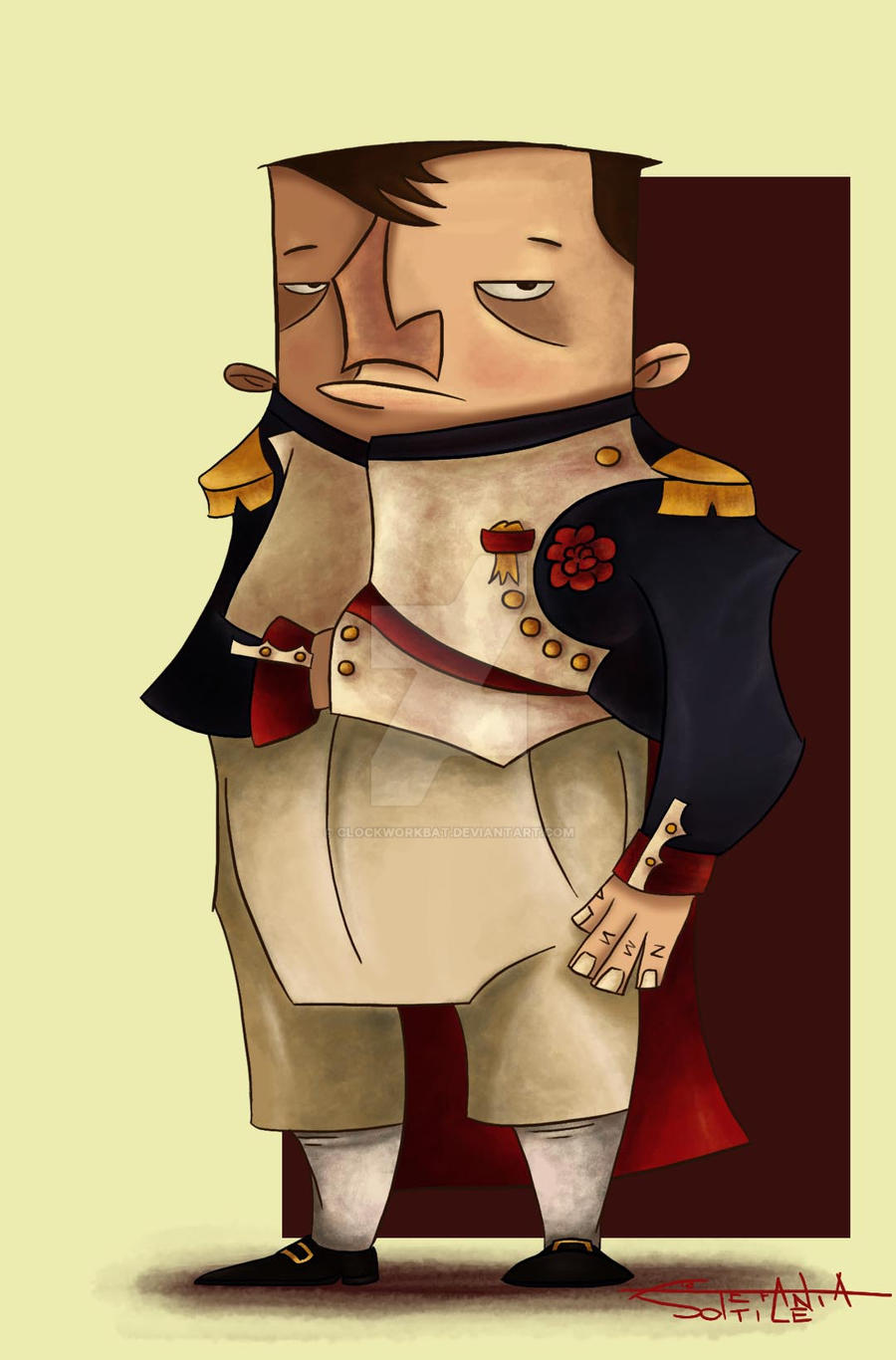 Napolean Doodle Napoleon Bonaparte by clockworkBAT on DeviantArt