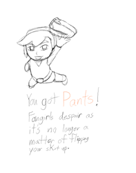 Link with Pants