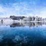 Premade Winter Lake Stock