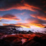 Sea Shore Sunset