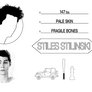 Teen Wolf - Stiles Minimalistic Character File