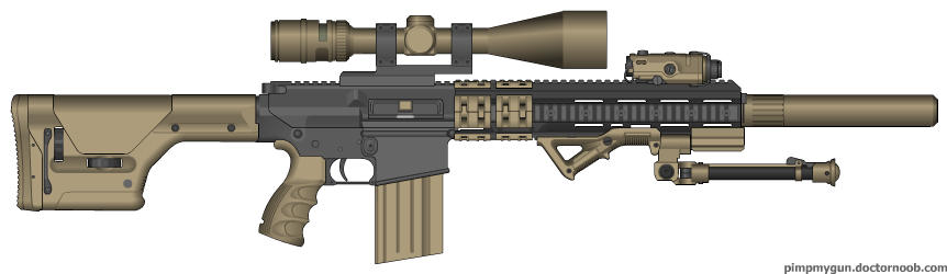 Forward Observer Scroll SR25 Forward Observer by RANGER138 on DeviantArt