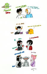 Homestuck Time . by gmil123