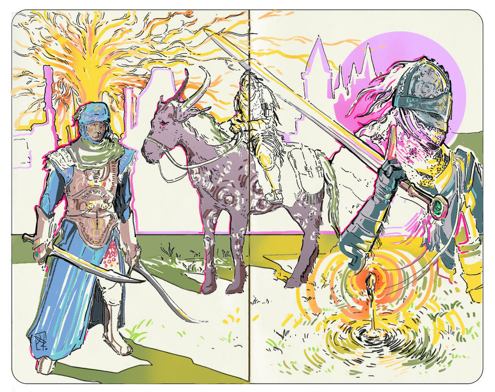 Elden Ring Sketchbook Page by thatxenomorph on DeviantArt