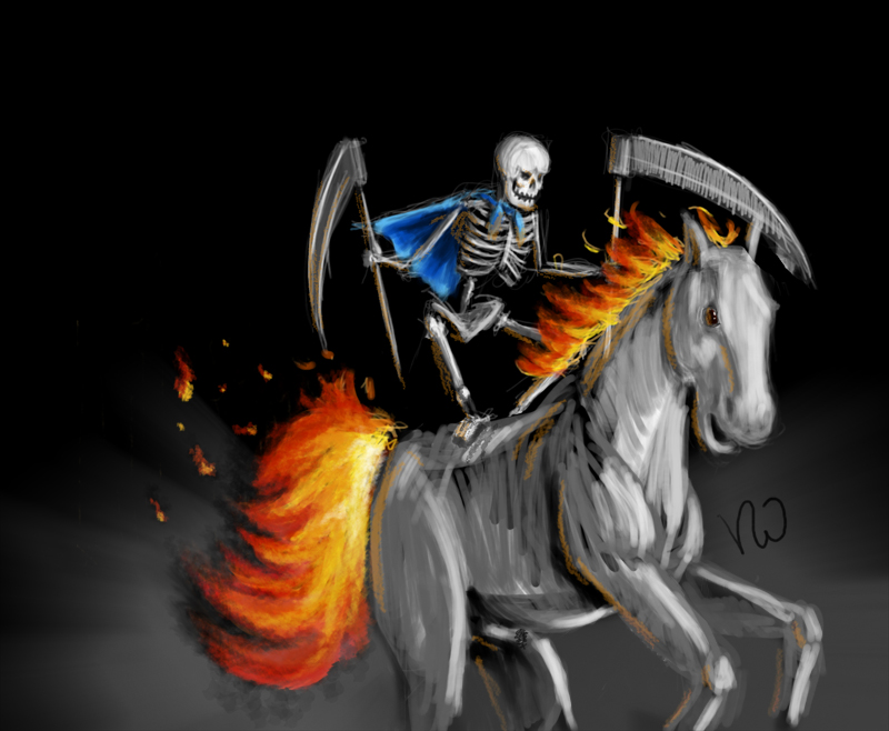 Death on a Horse Chalange